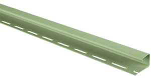 Планка "J - trim", Альта-Сайдинг,  3000 мм, цвет Салатовый